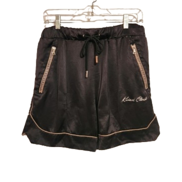 Keiser Clark Other - Keiser Clark Reversible Satin Track Shorts Brown Small